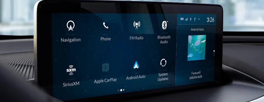 Android Auto vs Apple CarPlay dashboard interface