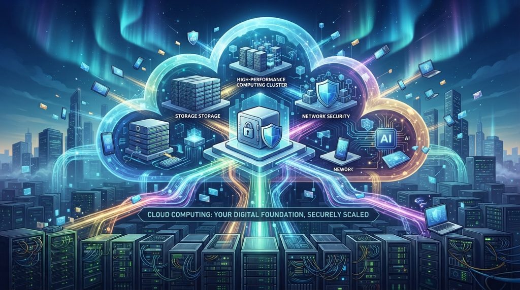 Cloud computing infrastructure supporting artificial intelligence