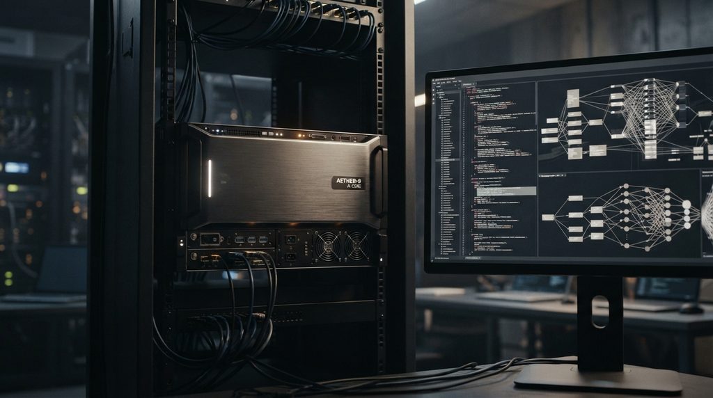 Advanced AI agent performing complex digital tasks