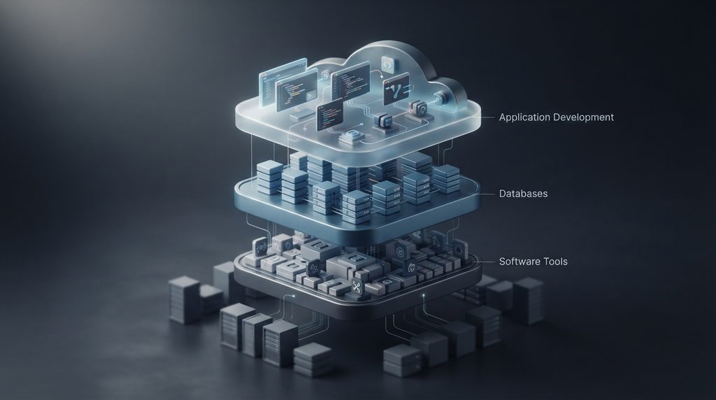 Platform as a Service cloud development platform