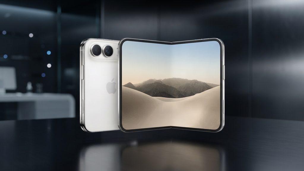iPhone Duo foldable smartphone concept with an inner display